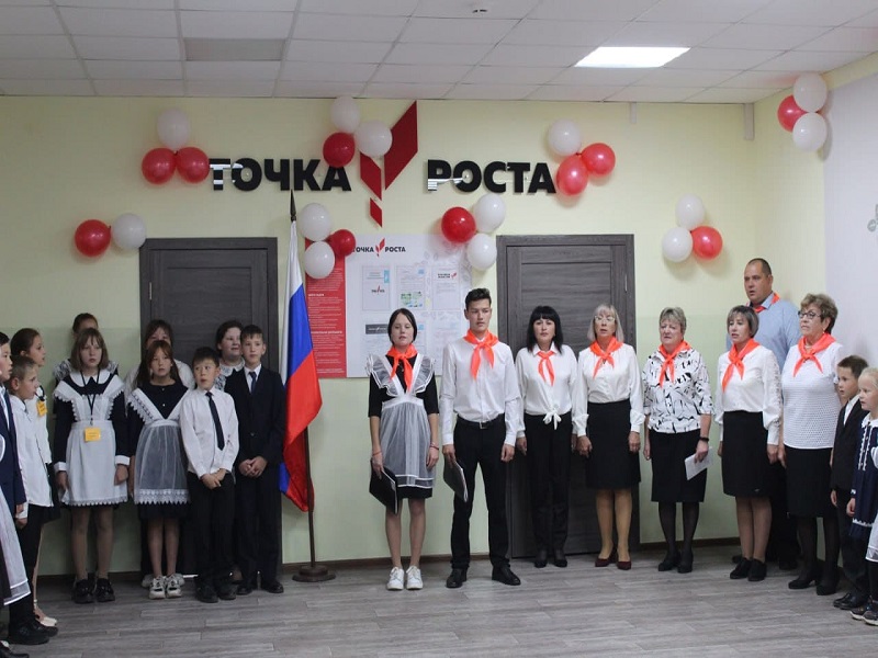 Открытие Центра образования Точка роста.